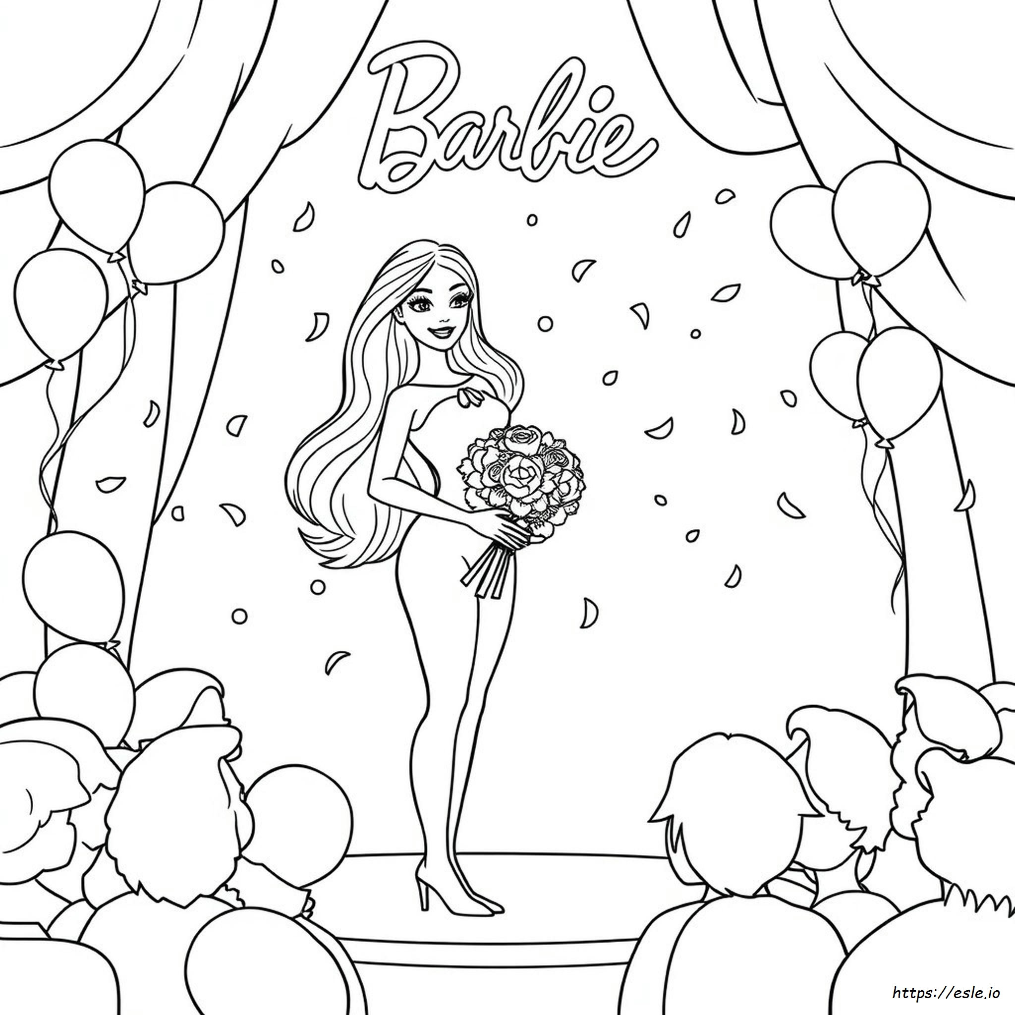 Darmowe Kolorowanki Barbie Do Druku