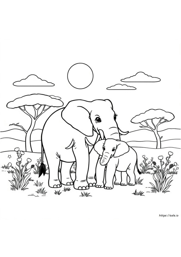 How To Color Elephant