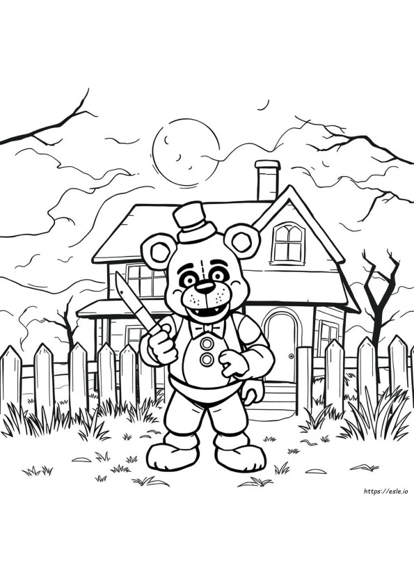 Freddy Kruger Ausmalbilder