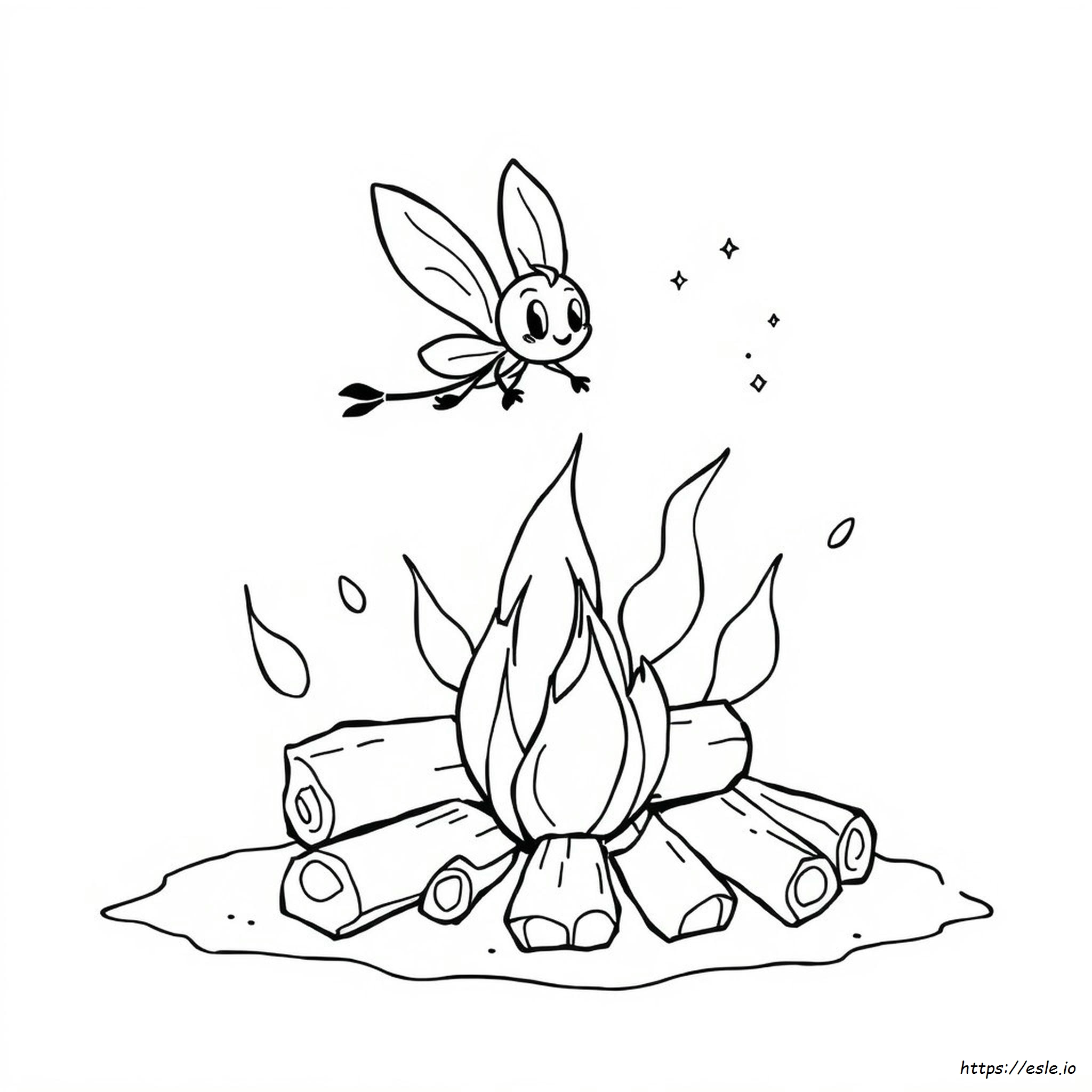 Soot Sprite Coloring Page