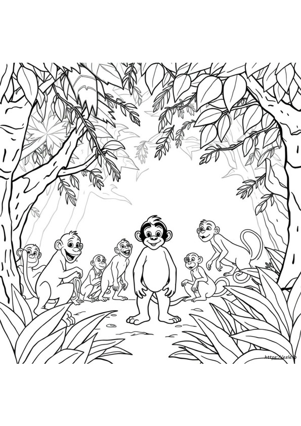 Jungle Book Coloring Pages To Print