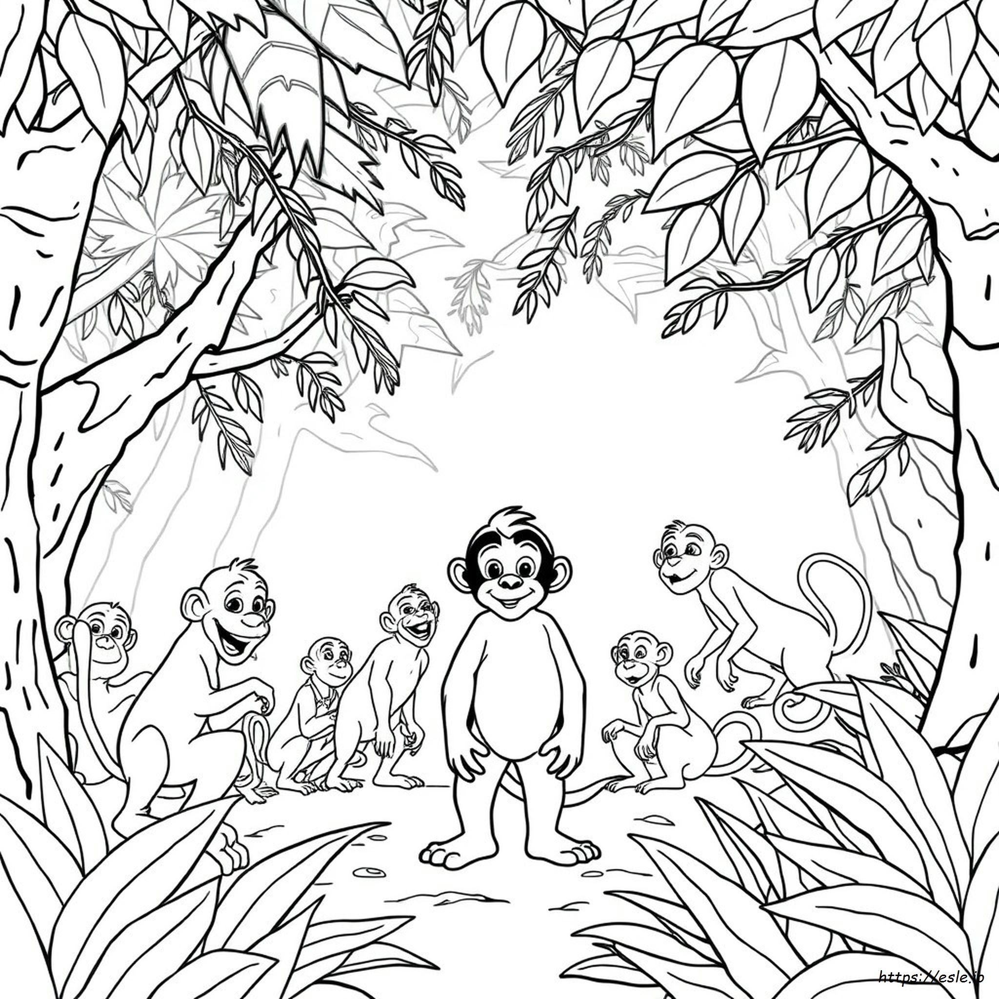 Jungle Book Coloring Pages To Print
