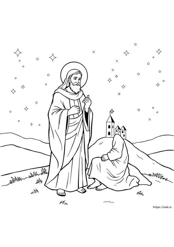 St Juan Diego Coloring Page