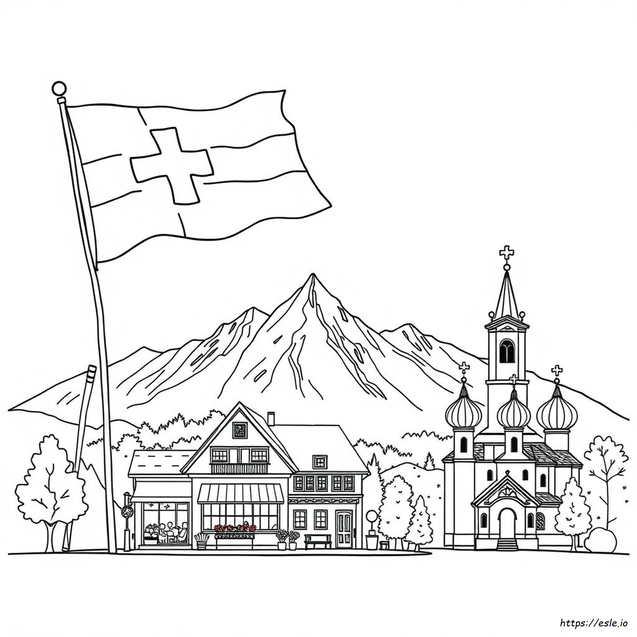Austria Gambar Mewarnai