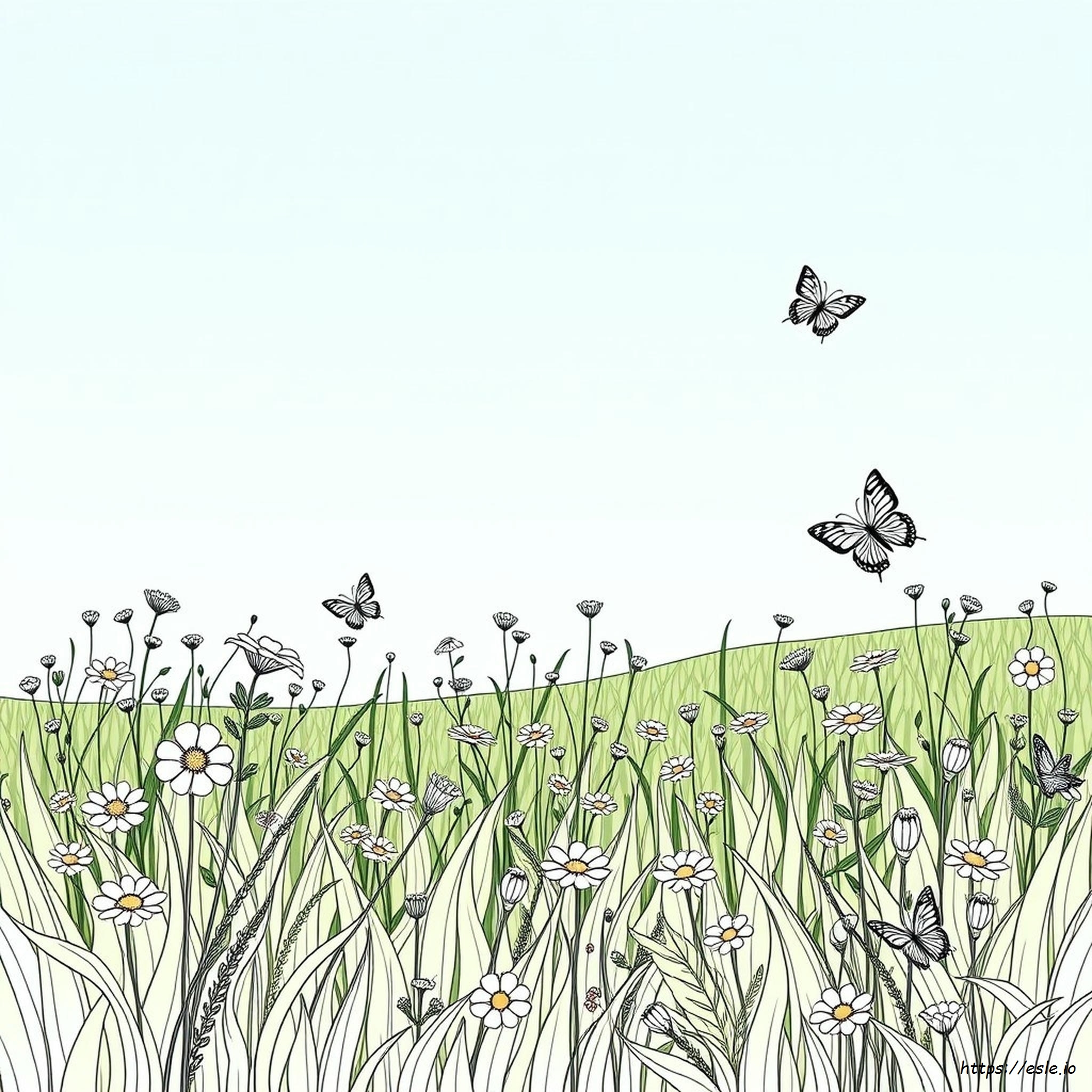Large Print Coloring Book For Adults - Free Printable