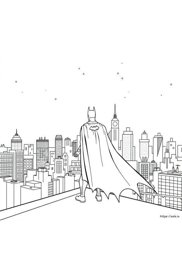 Batman Colouring Book For Adults