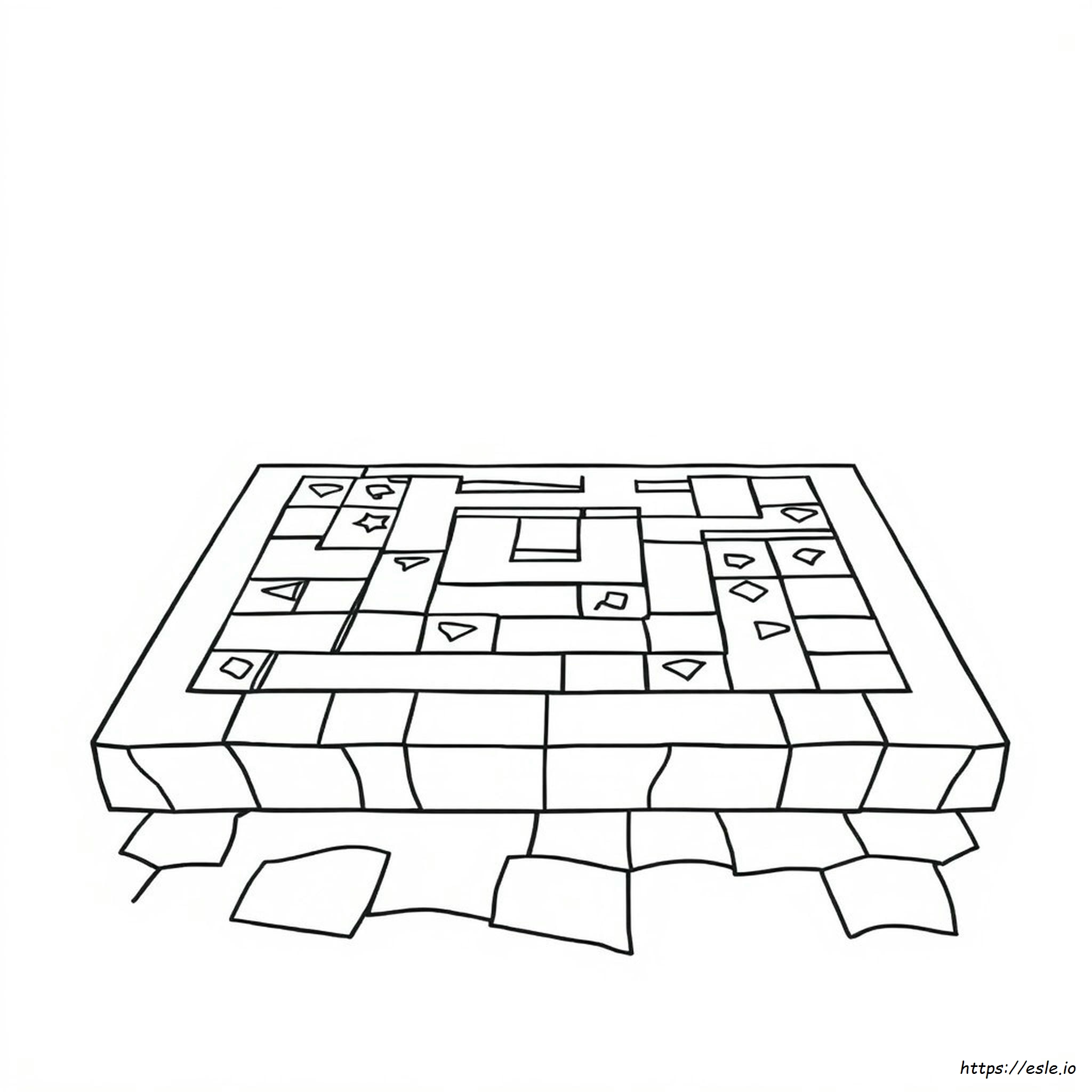 Mosaico Da Colorare Per Numero