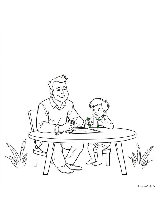 Father Colouring