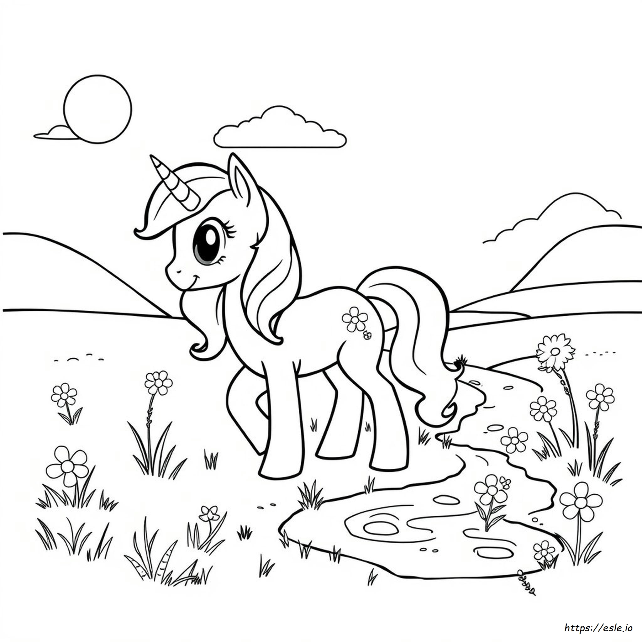 My Little Pony Coloring Page - Free Printable