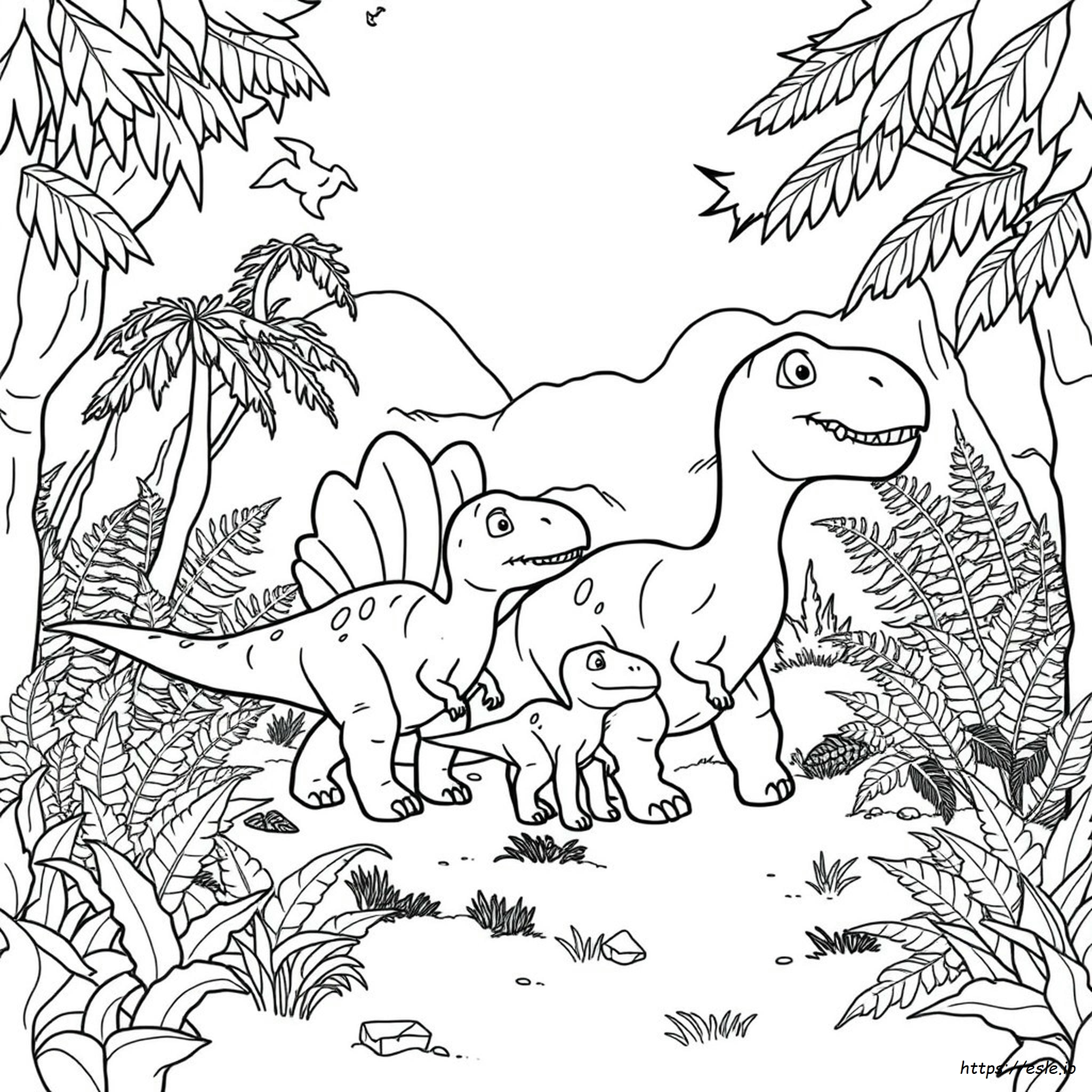 Land Before Time Coloring Book