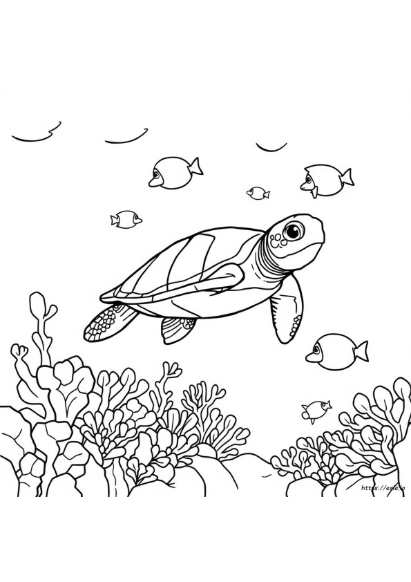 Free Coloring Pages Ocean Animals