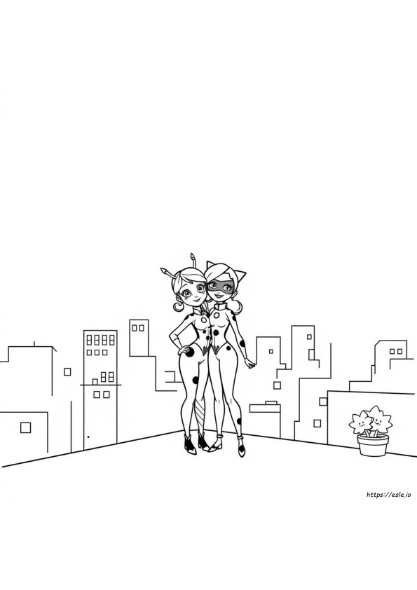 Tikki Miraculous Coloring Pages