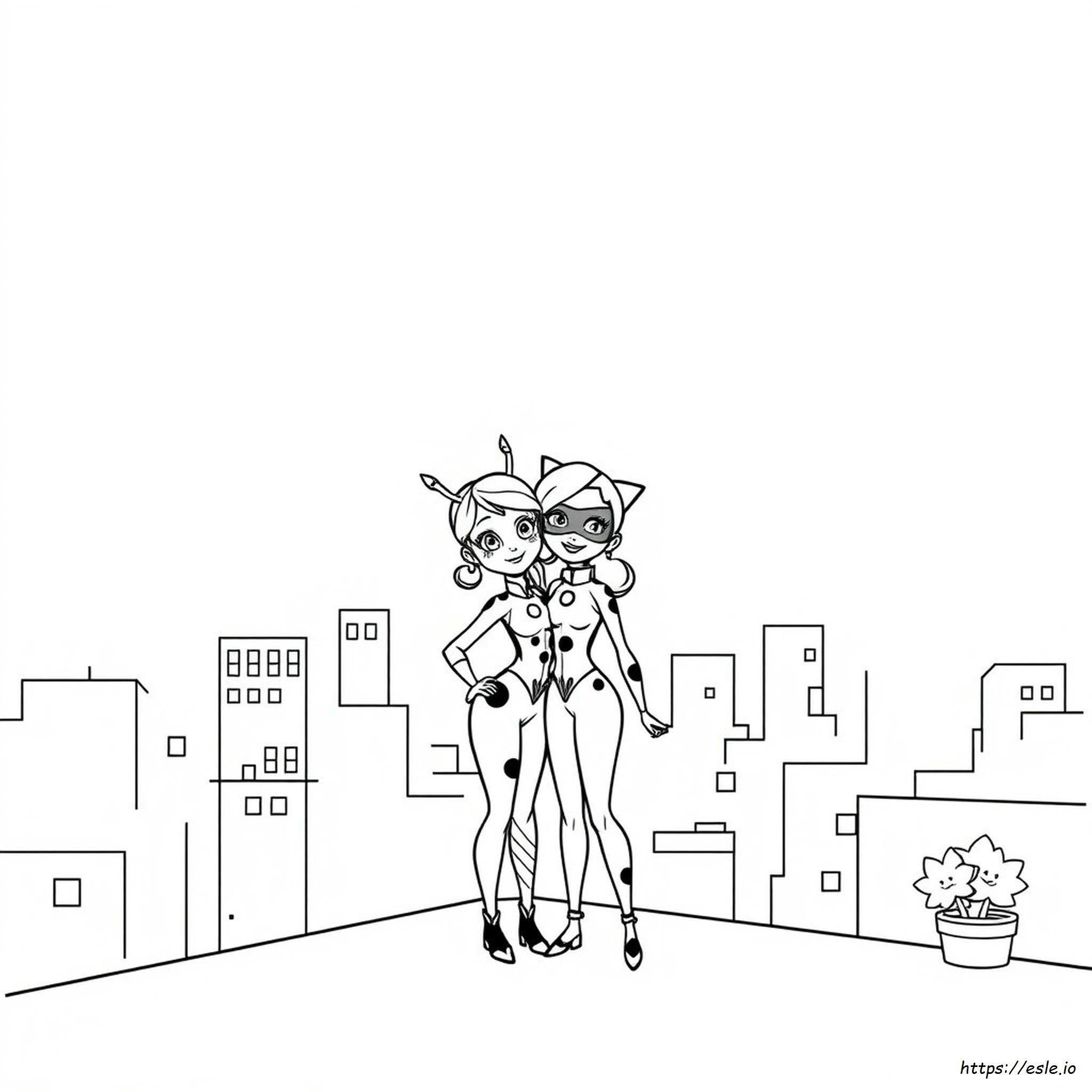 Tikki Miraculous Gambar Mewarnai