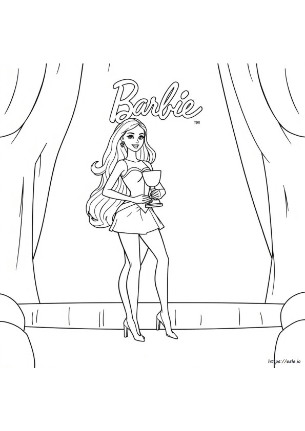 Super Barbie Coloring Pages