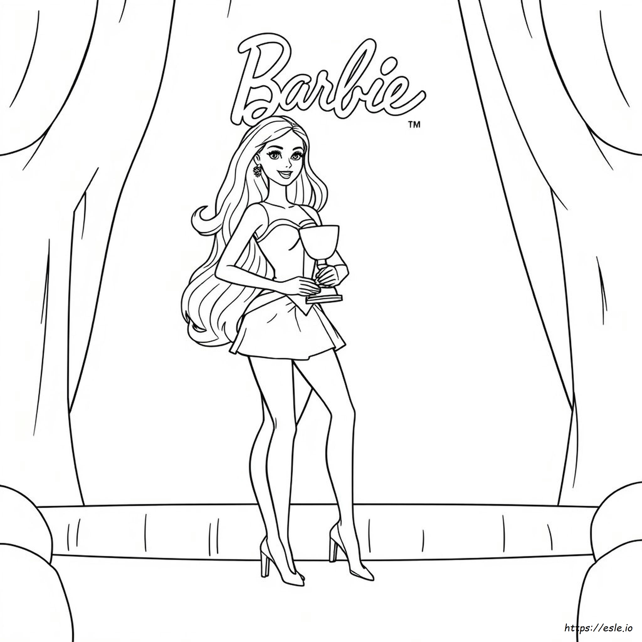 Super Barbie Coloring Pages - Free Printable PDF