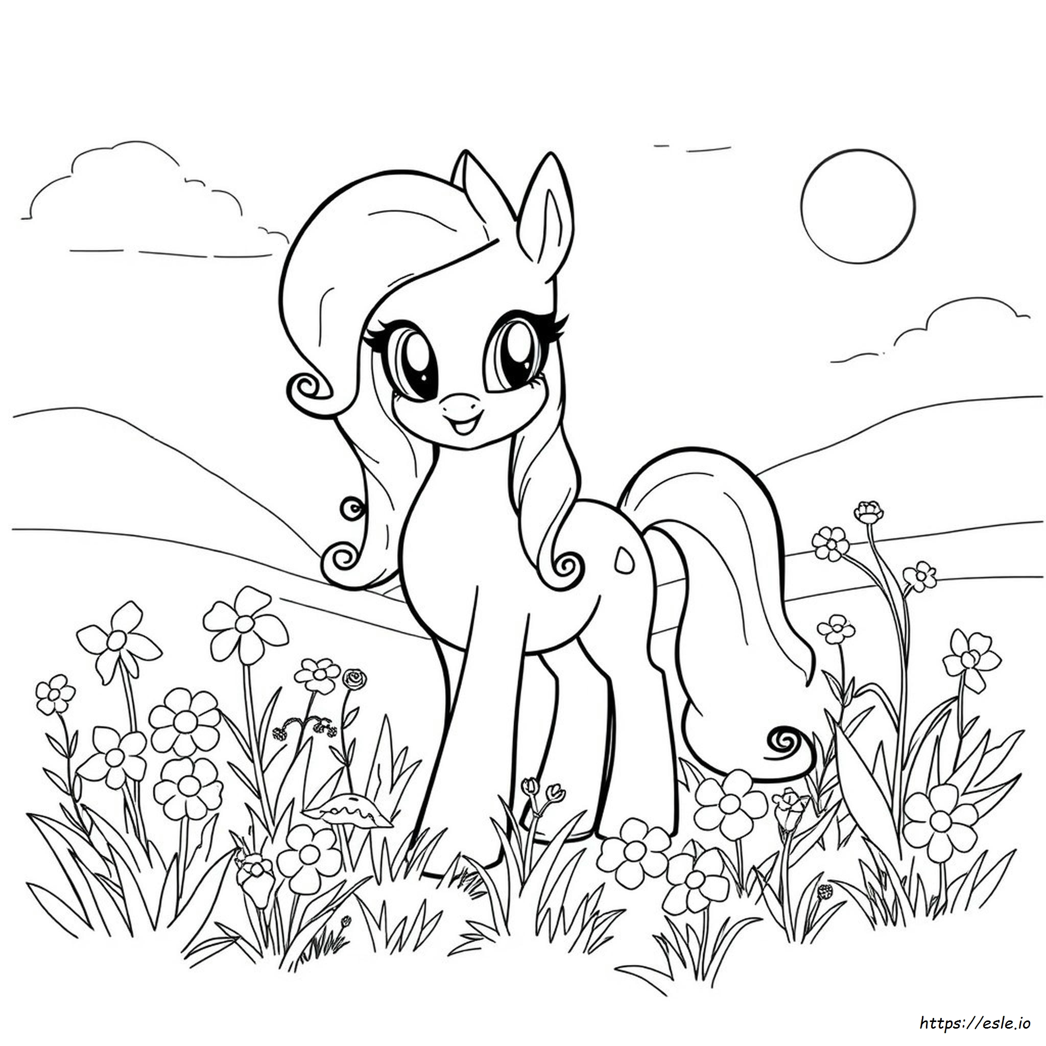 My Little Pony Zecora Ausmalbild - Zum Ausdrucken