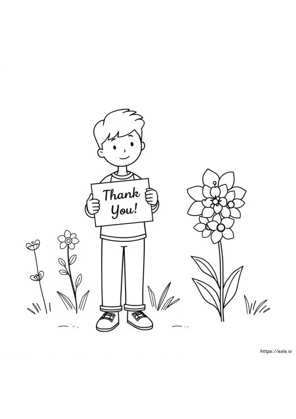 Thank You For Your Service Coloring Sheet