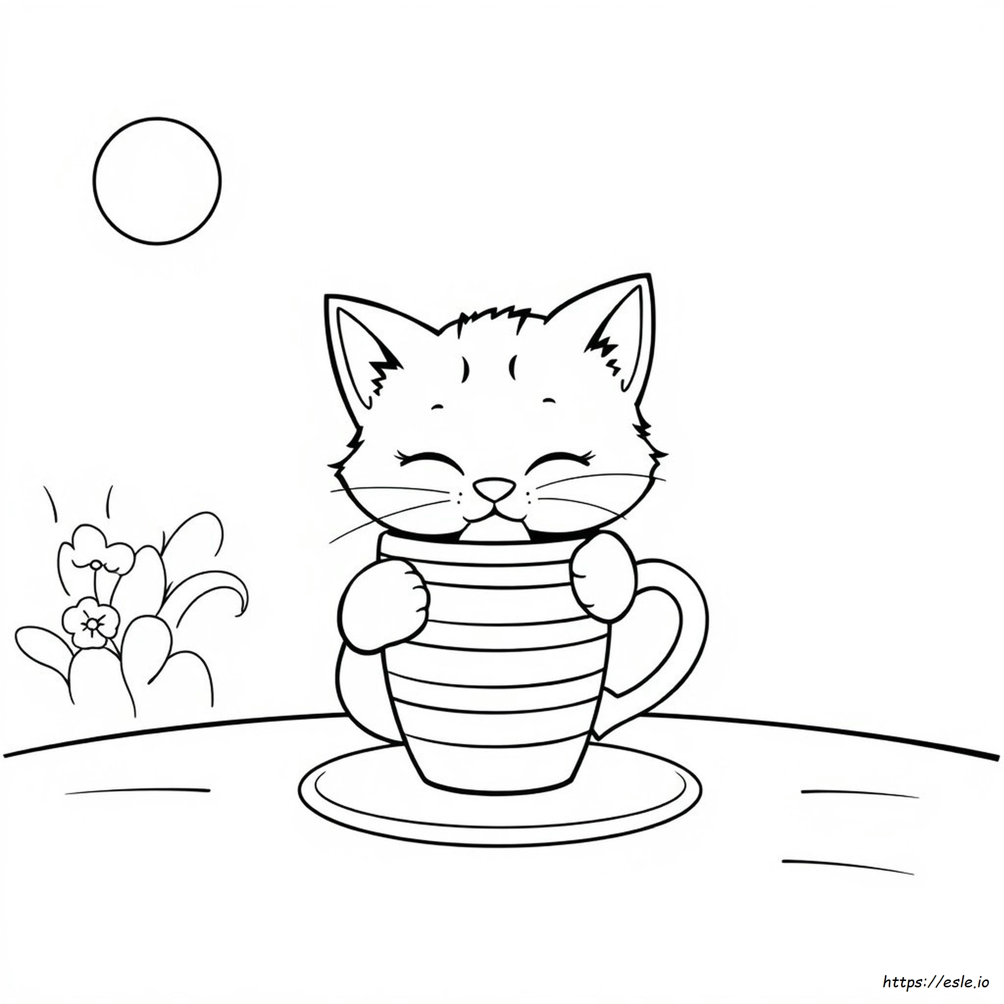 Cute Drink Coloring Pages
