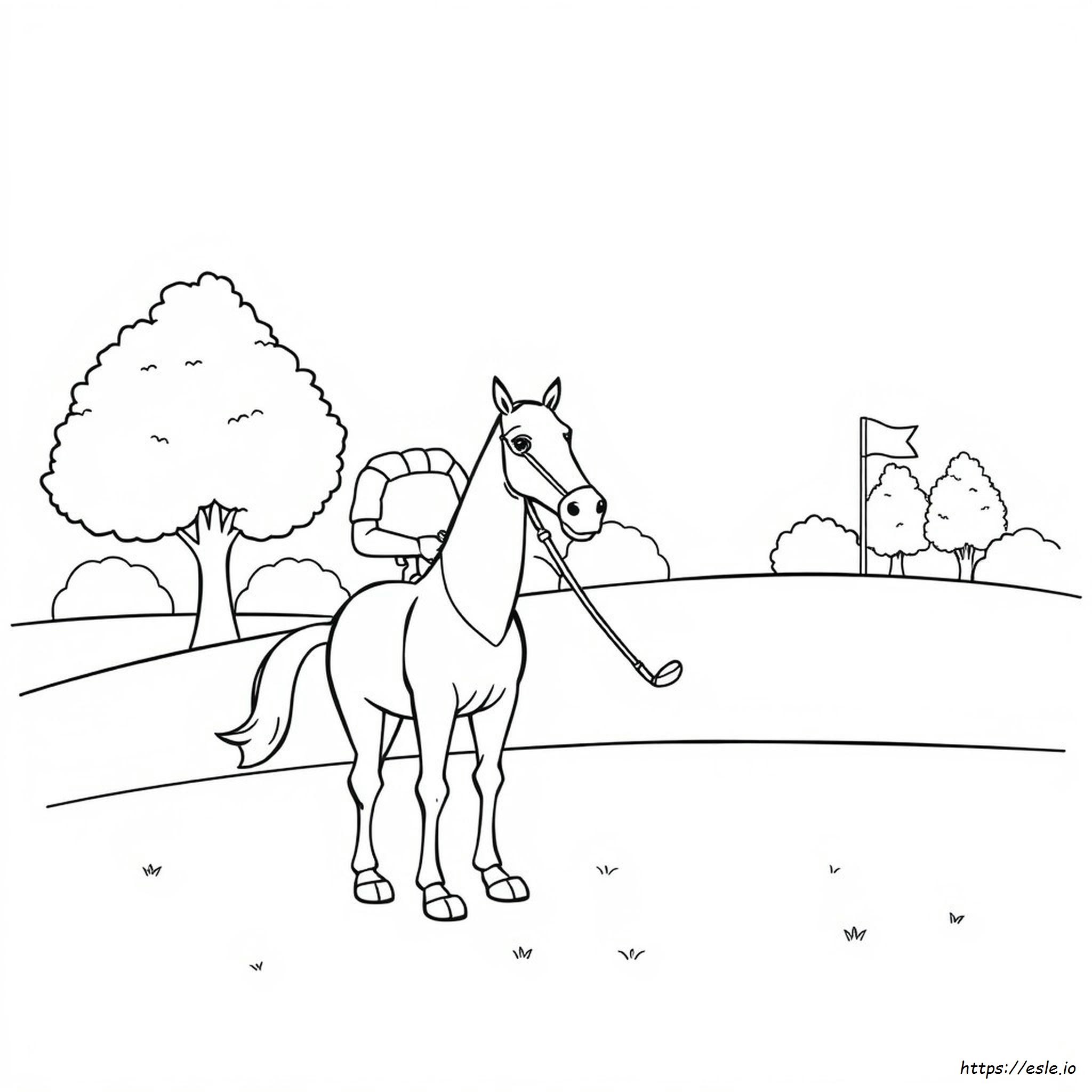 Gambar Mewarnai Polo