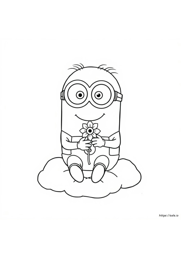 Minion Carino E Facile Da Colorare
