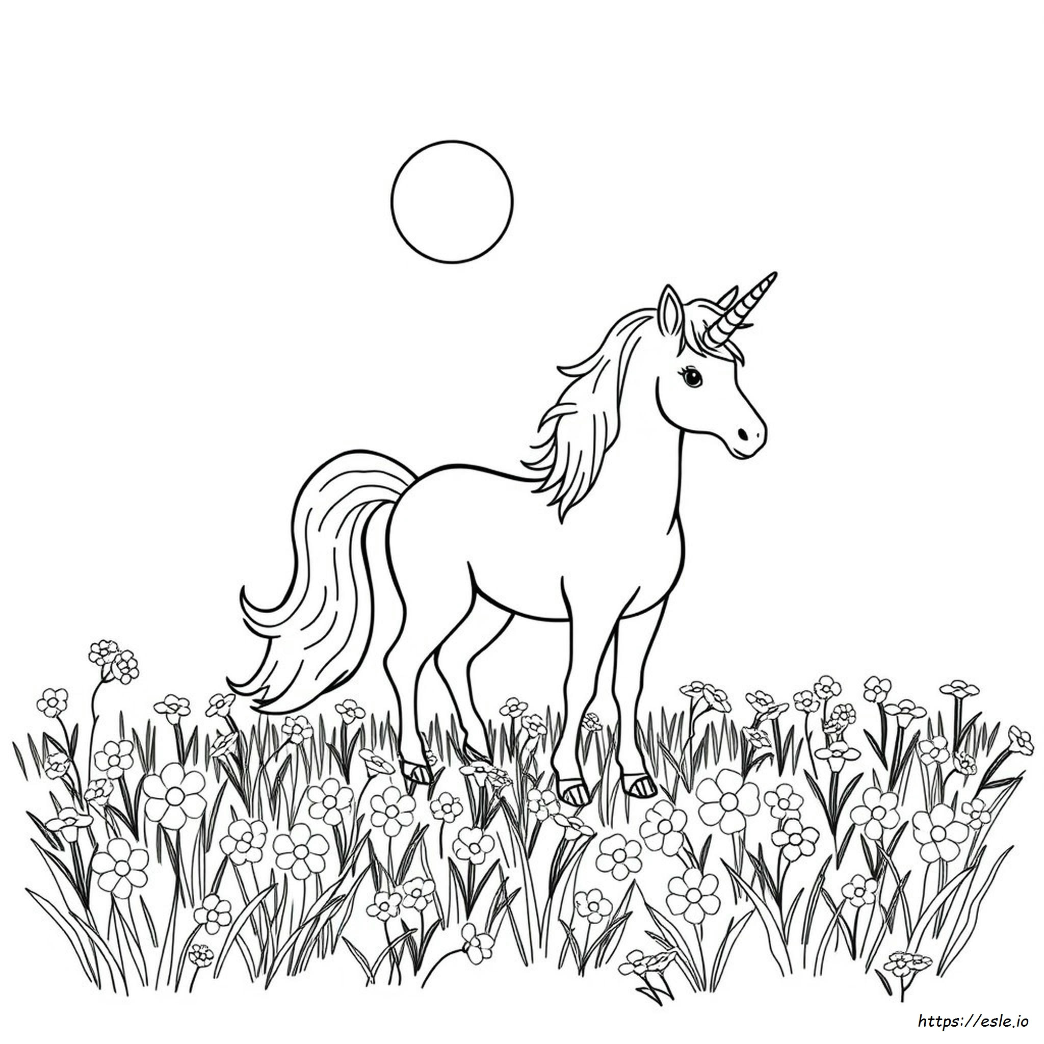 Unicorn Coloring Pages To Print Out