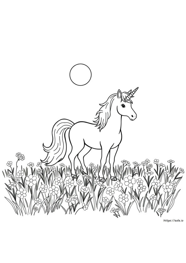Unicorn Coloring Pages To Print Out