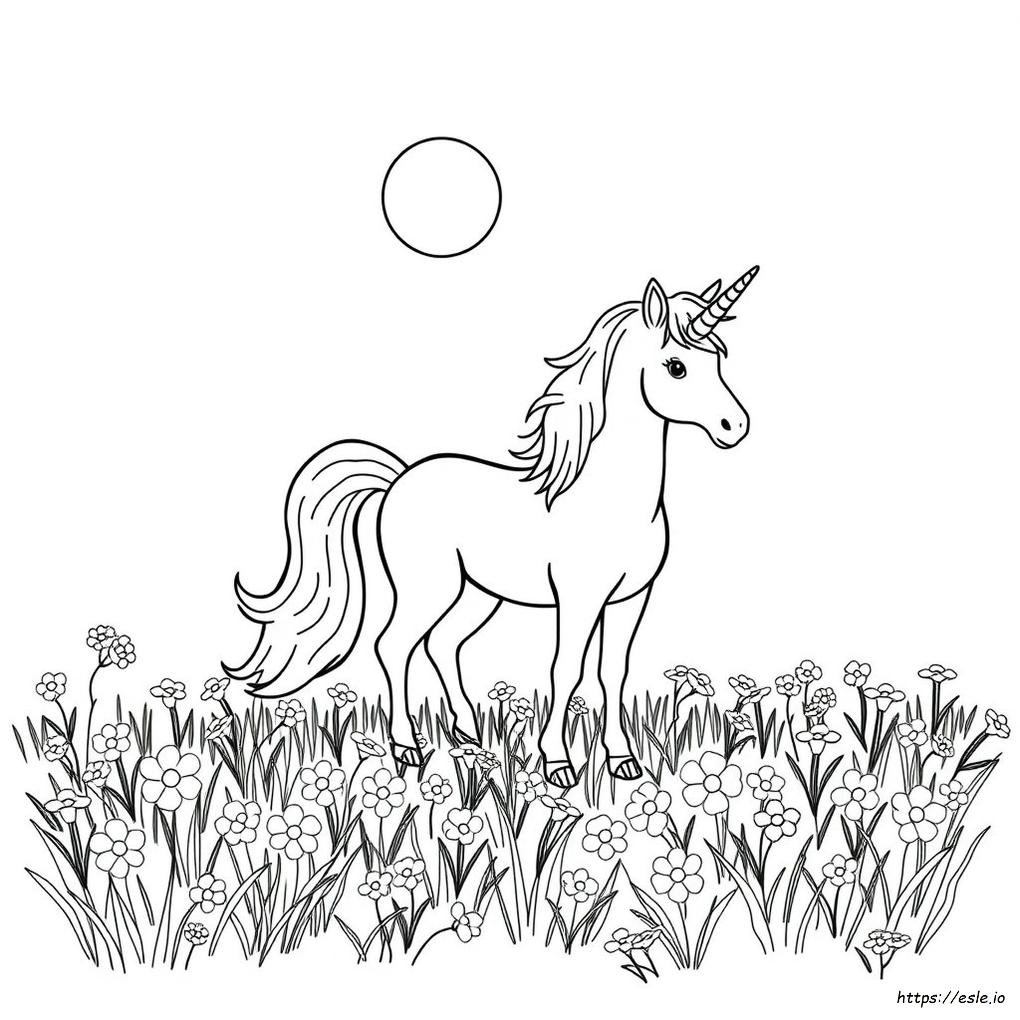 Unicorn Coloring Pages To Print Out