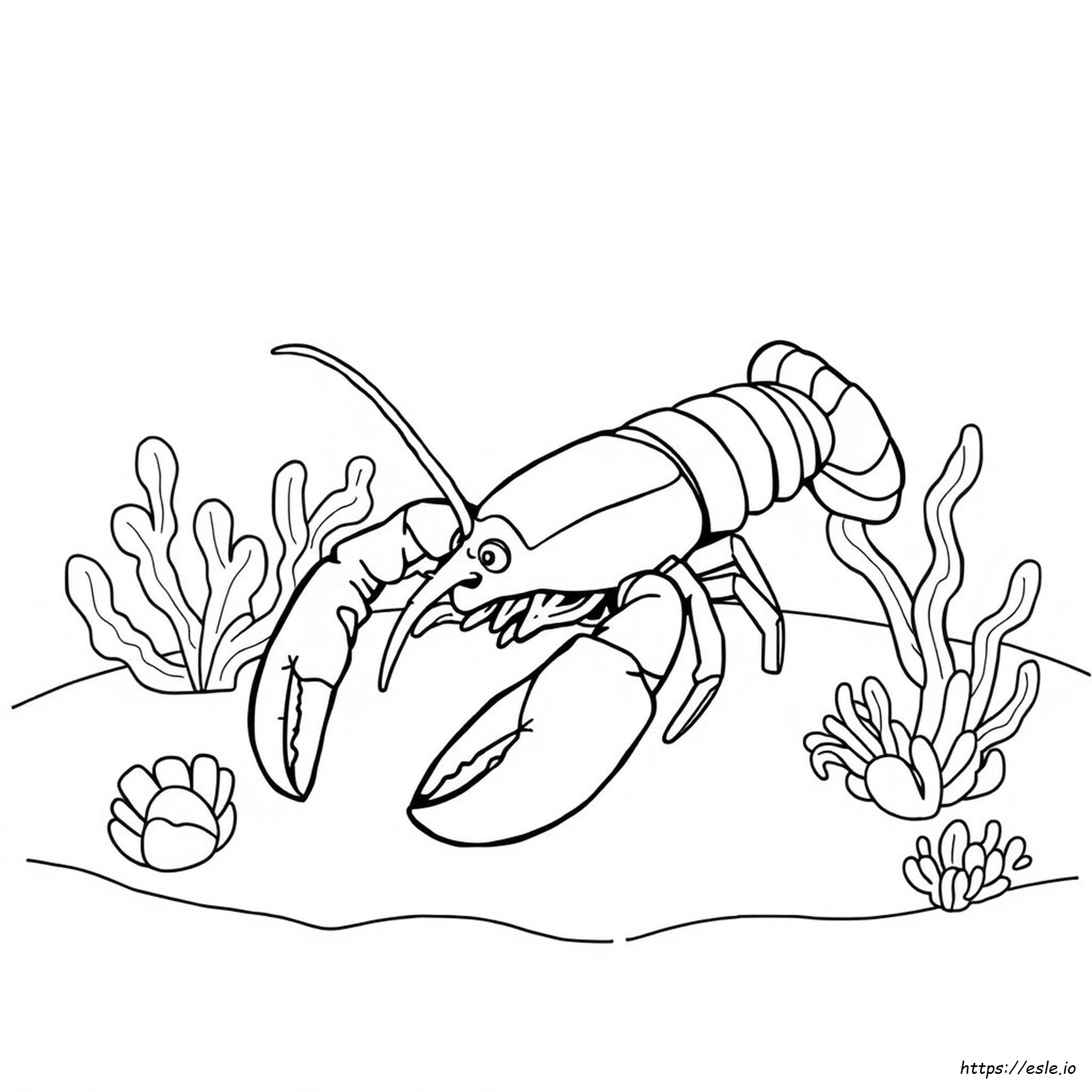 Lobster Colouring Pages - Free Printable