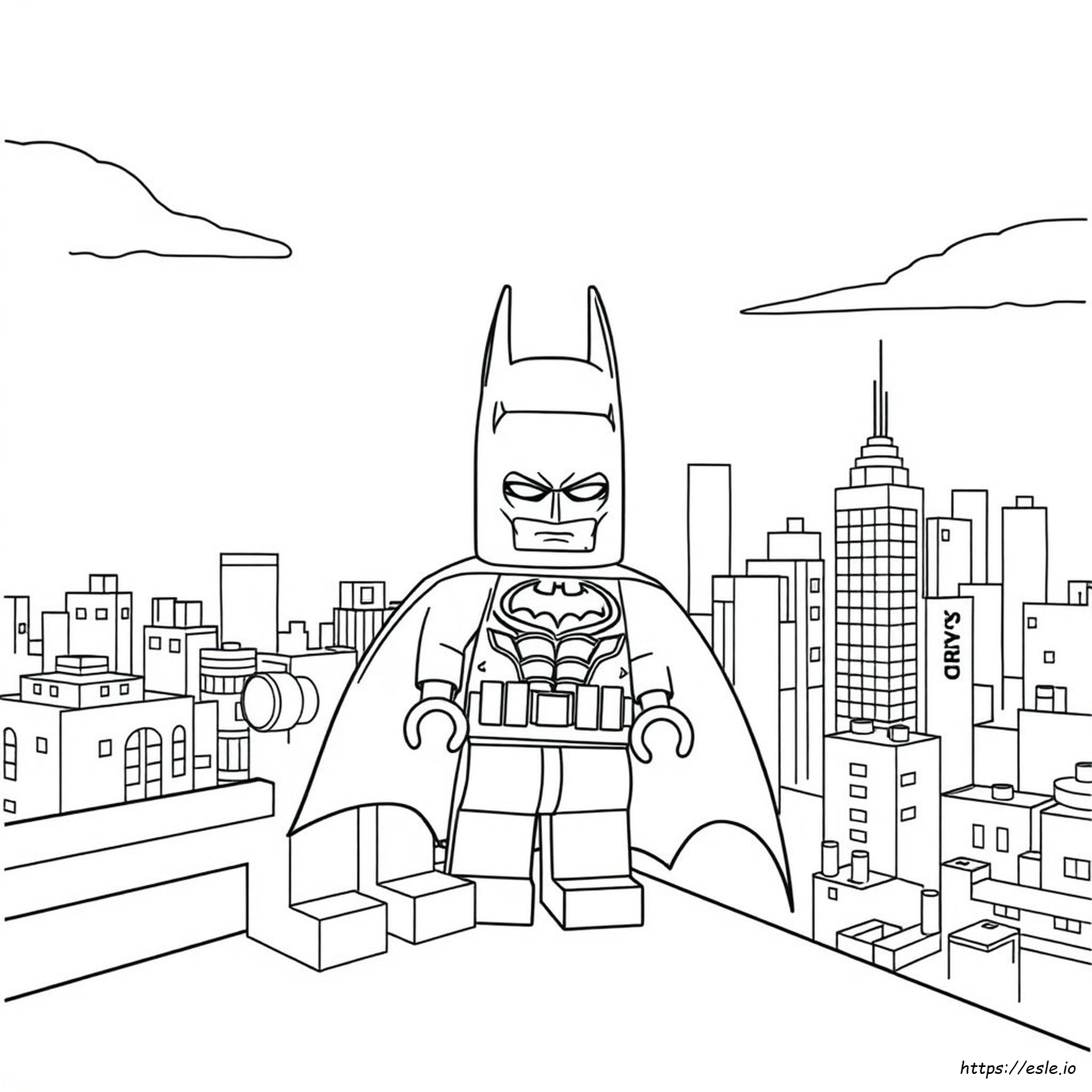 Lego Batman 2 Gambar Mewarnai