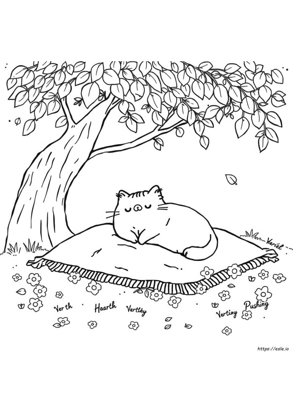 Pusheen Ausmalbilder
