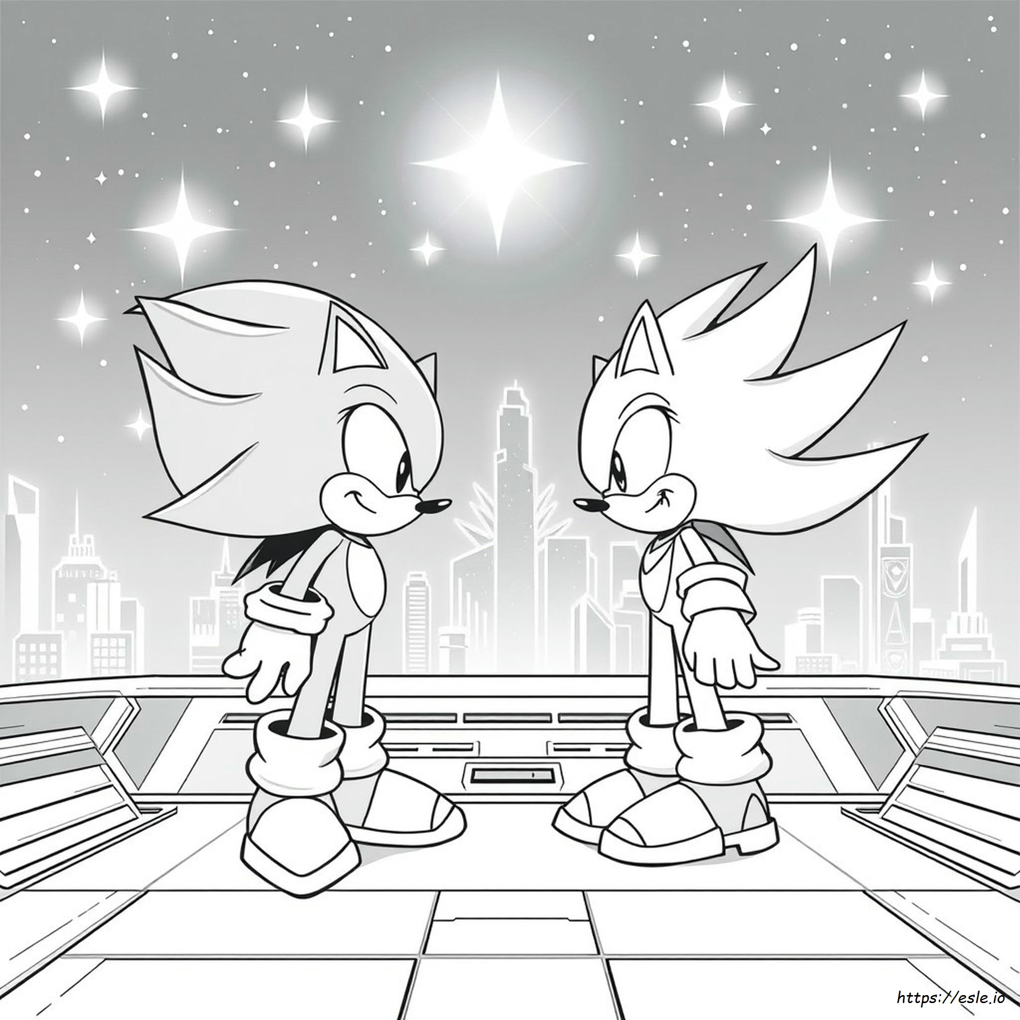 Sonic X Shadow Generations Disegni Da Colorare