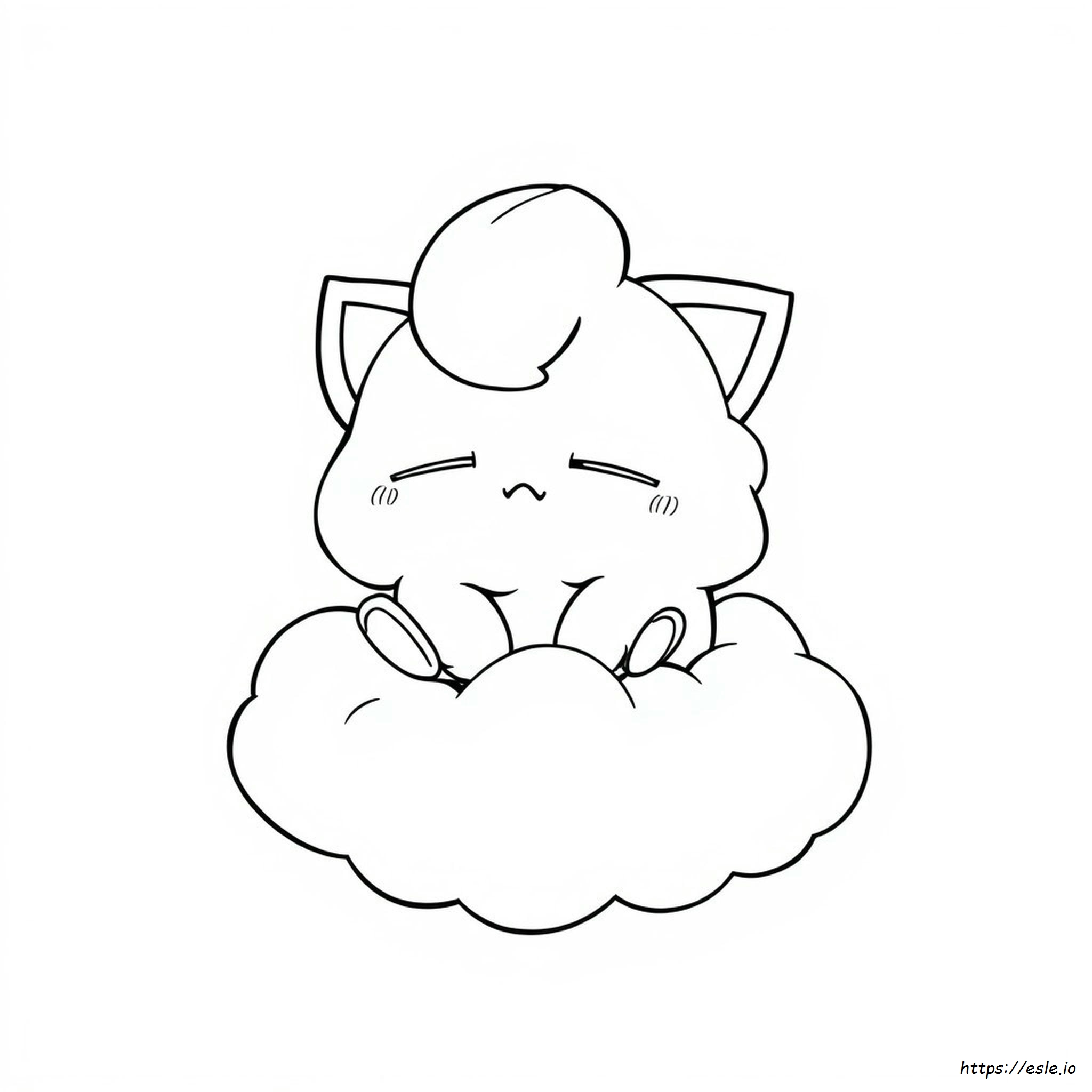 Jigglypuff Coloring Page