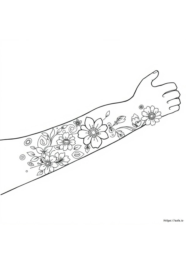 Tattoo Coloring Pages