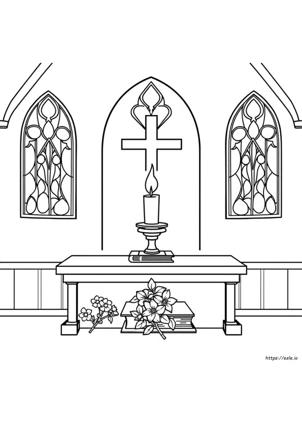 Religious Coloring Book Pages