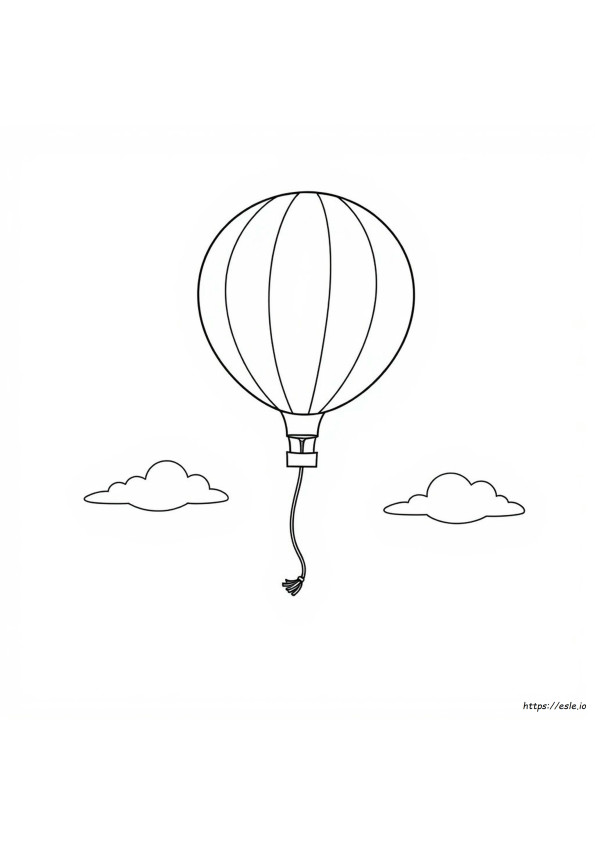 Immagine Da Colorare Di Palloncino
