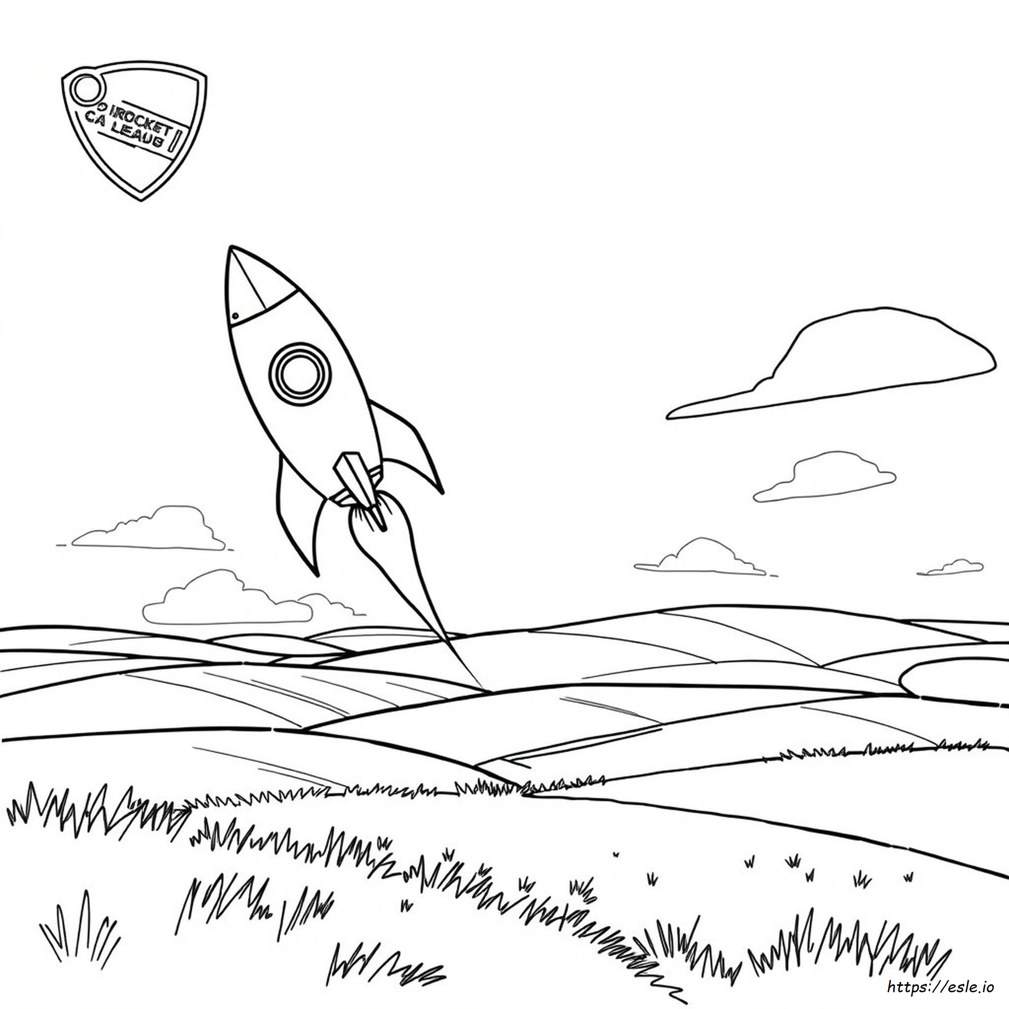 Printable Rocket League Coloring Pages