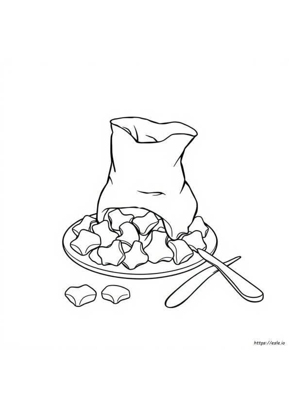 Patatas Fritas Para Colorear