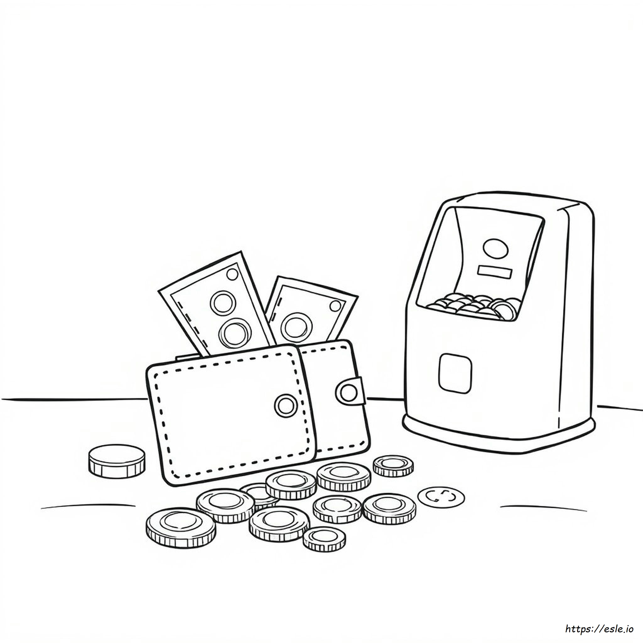 Coloring Pages For Money