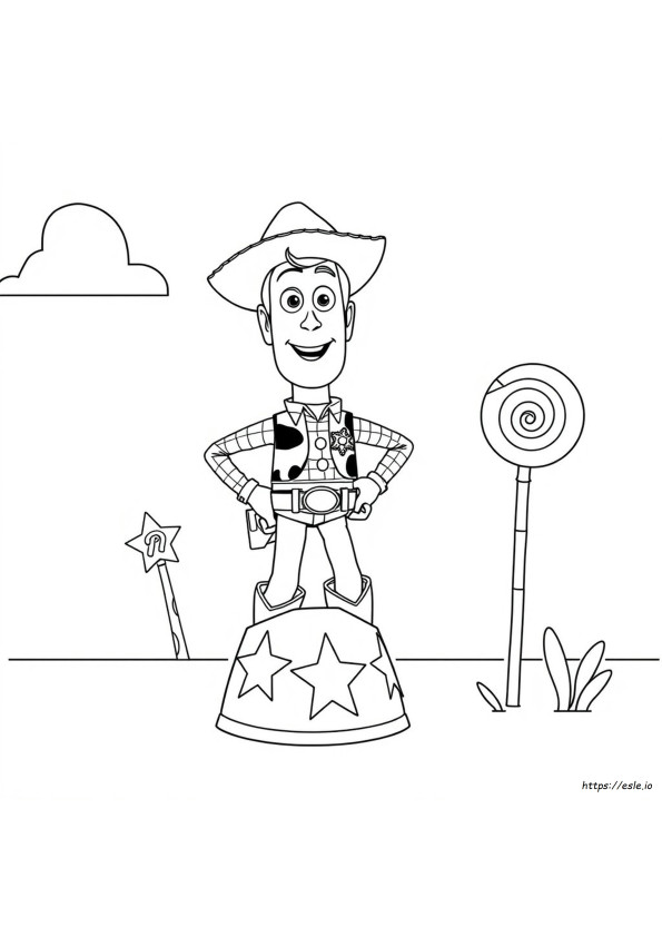 Buzz Woody Kleurplaten