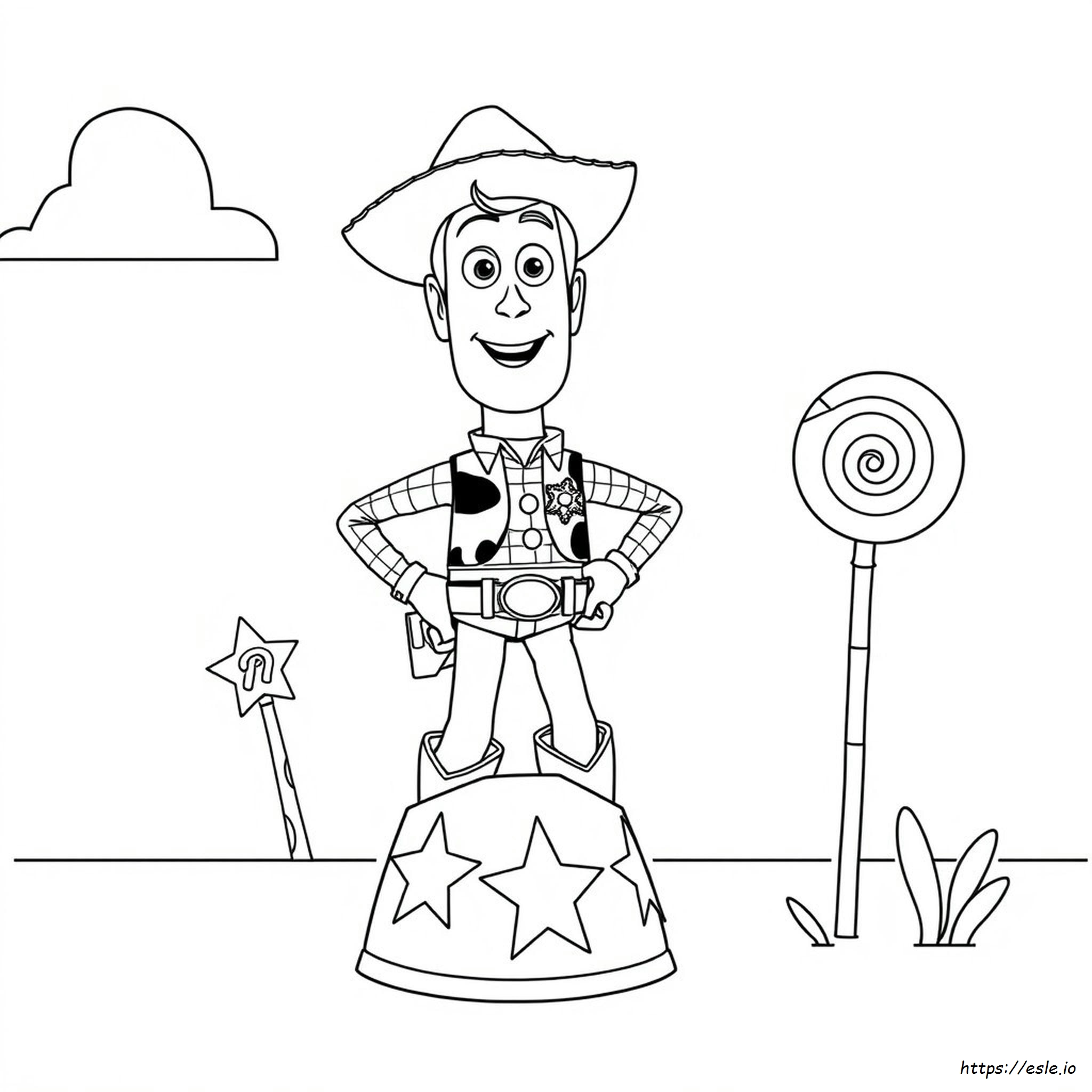 Buzz Woody Coloring Pages
