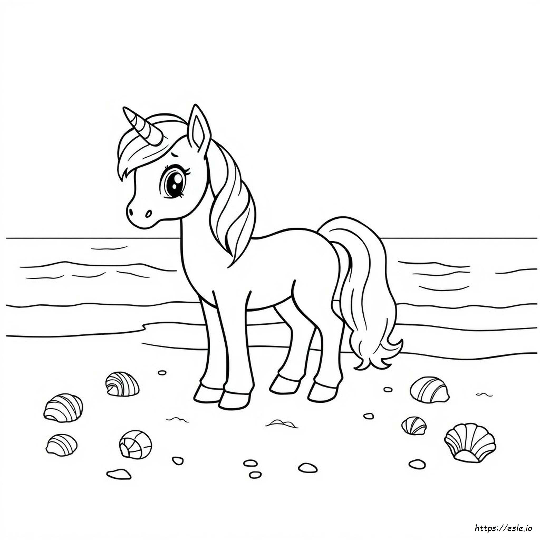 Sea Pony Coloring Pages - Free Printable PDF