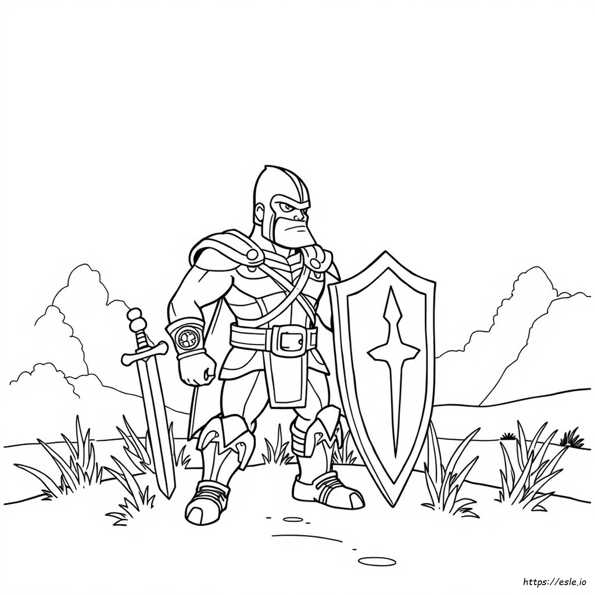 Pizarro Coloring Page - Free Printable