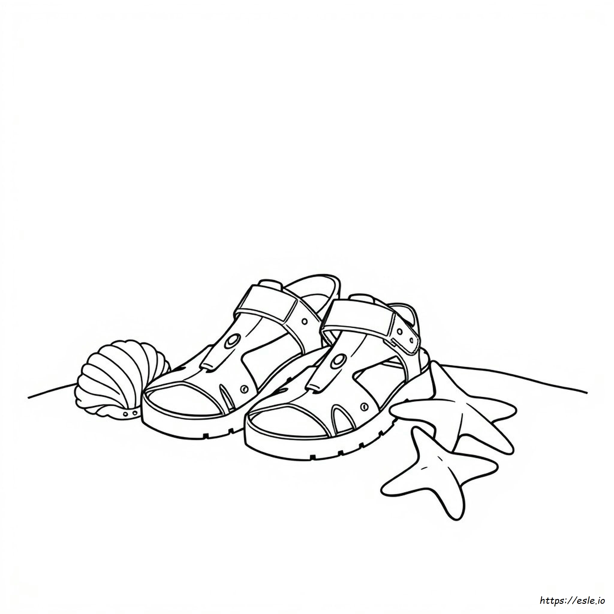 Desenho Para Colorir De Huaraches