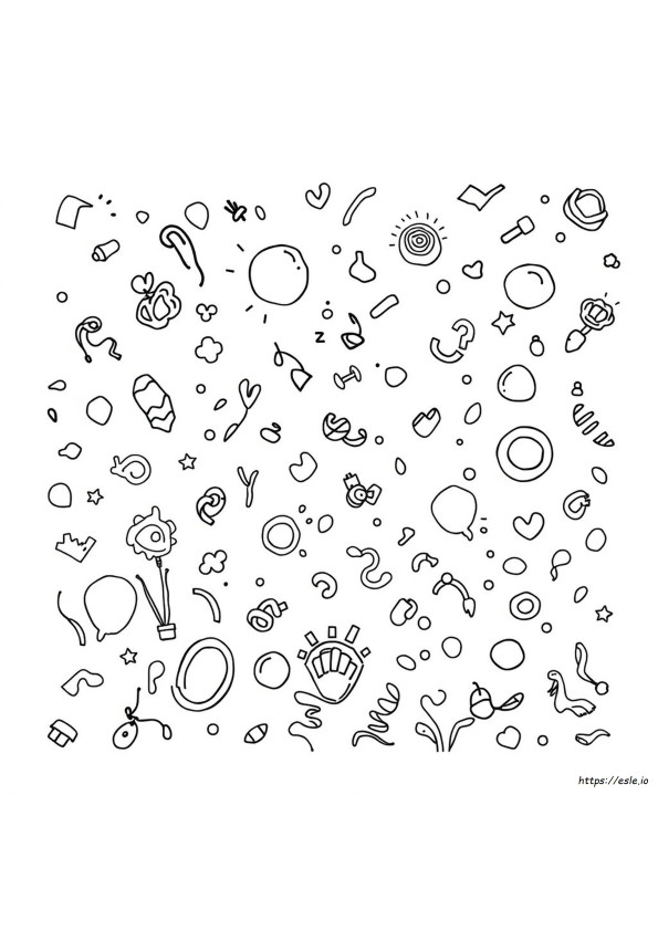 Doodle Da Colorare E Stampare