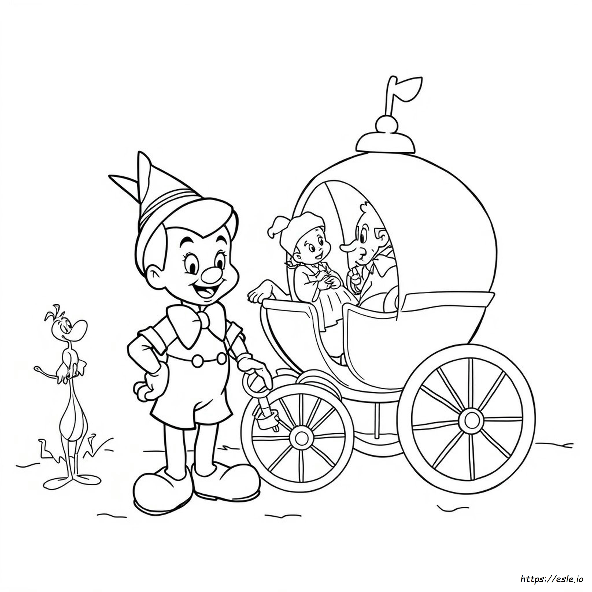 Pinocchio Coloring Pictures