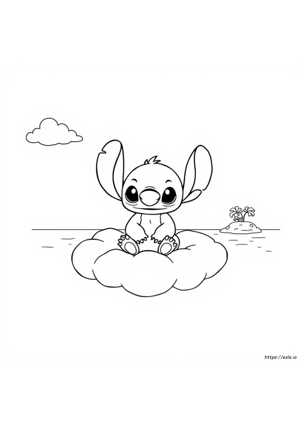 Cute Stitch Coloring Pictures