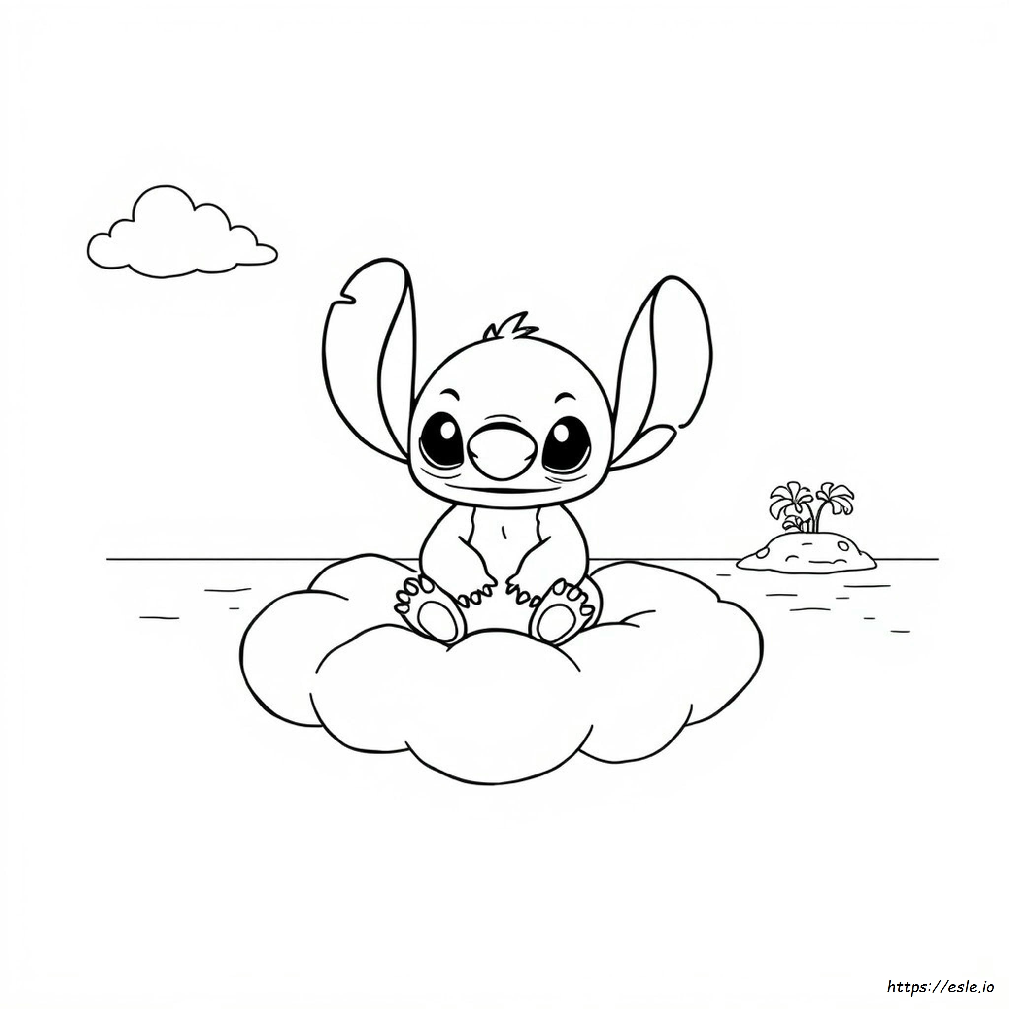Cute Stitch Coloring Pictures