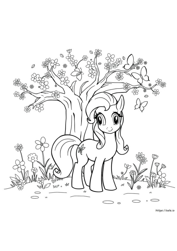 My Little Pony A New Generation Coloring Pages Pipp