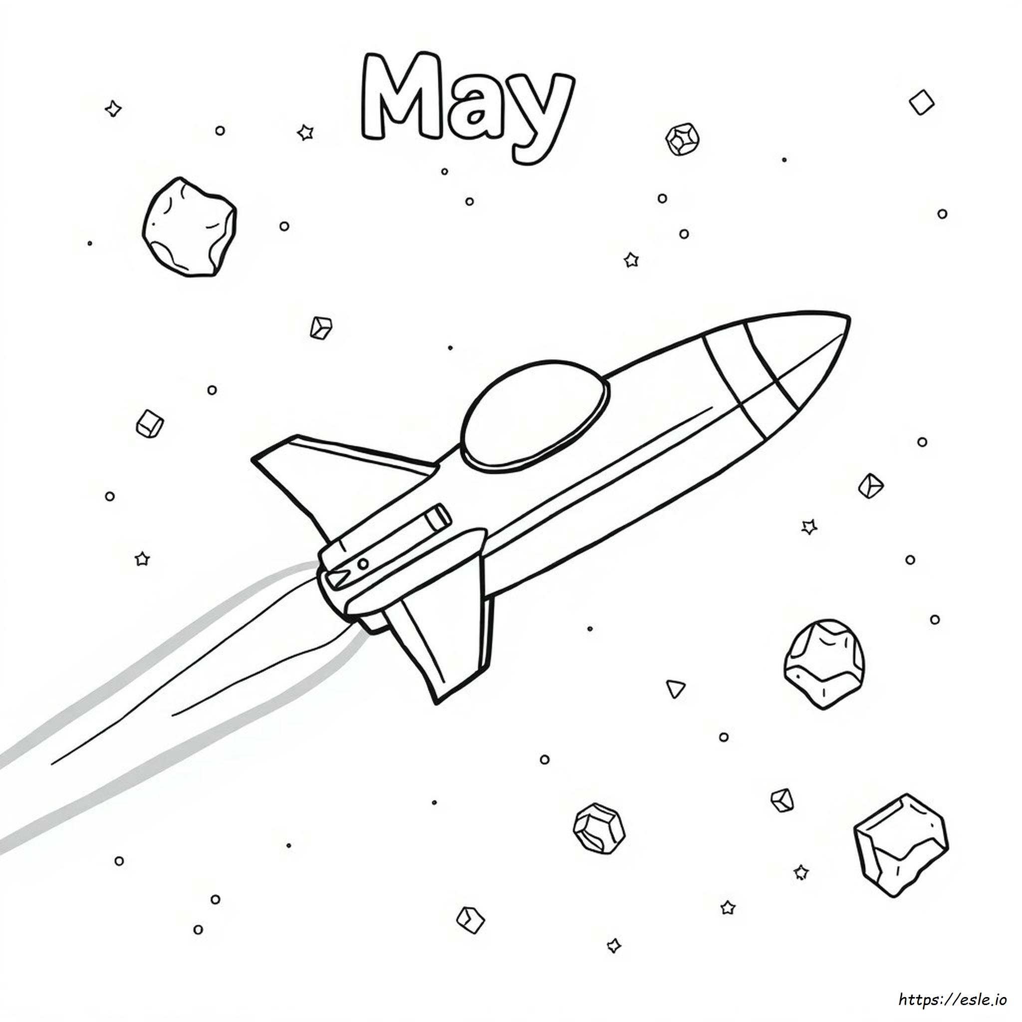 Gratis Kleurplaat May The 4Th kleurplaat