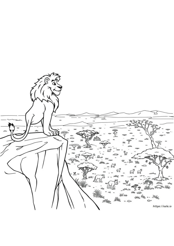 Lion King Coloring Pages